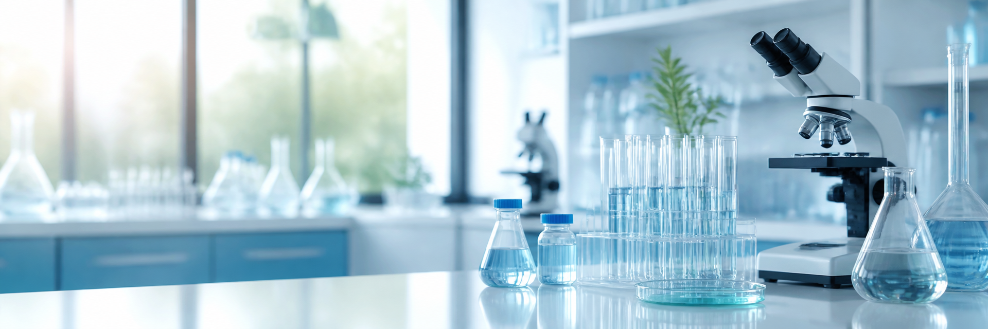 Modern laboratory with scientific equipment